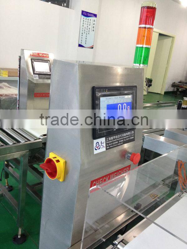 Check Weigher WS-N320 Online Weight Checking and Sorting Solution