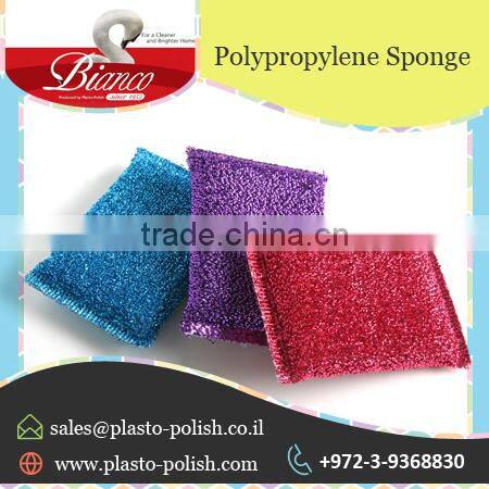 Polypropylene Sponge Scrubber for Cleaning Use