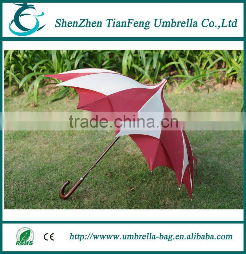 easy open and close beautiful maple leaf umbrella from china