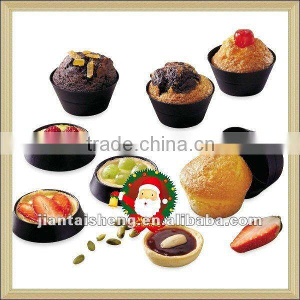 Heart shape silicone molds for cake decorating sales promotion