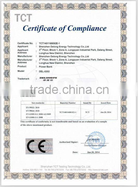 2015 new products mobile accessories 2700mah metal cover power bank mini power bank