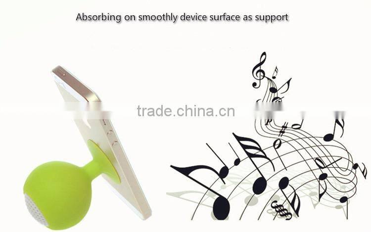 mini best loud waterproof suction cup external speaker for mobile phone