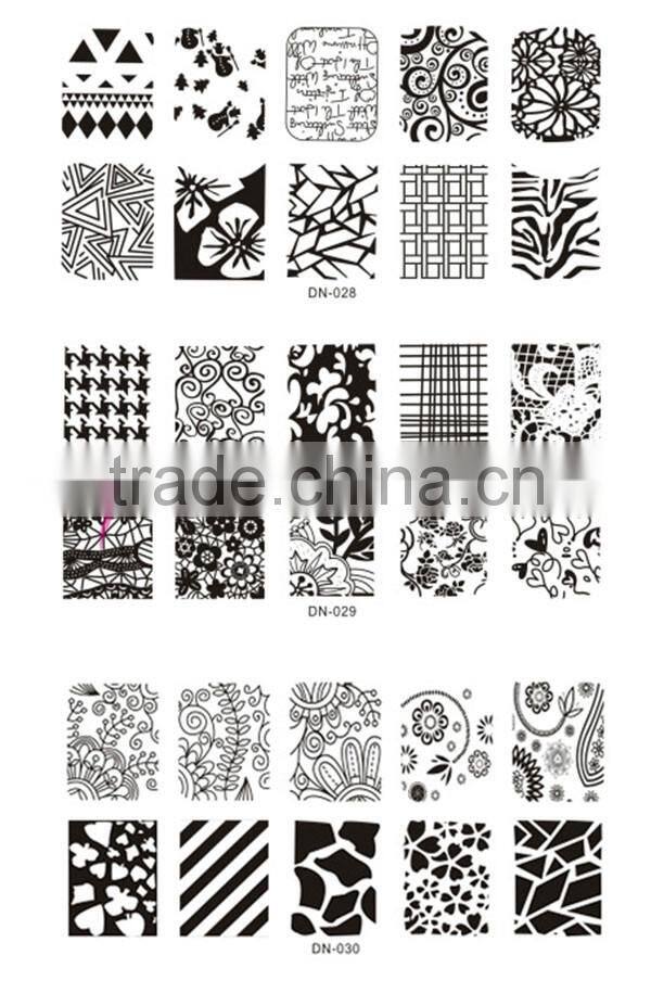 big 6*12cm nail art image plate,stamping nail art image plate