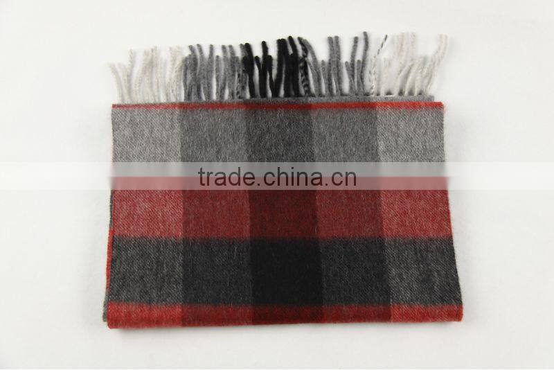 Tassel pure color scarf, scarf oem, popular plain wool scarf