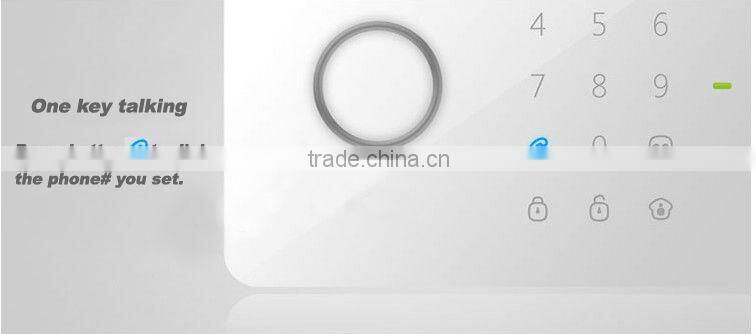 App RFID Tag 433MHz Gsm Wireless Burglar Alarms