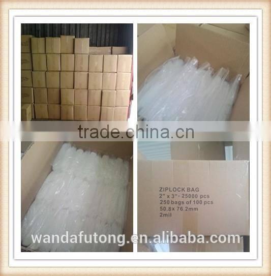 wholesale zlb-93 clear plastic ZIP LOCK Bags 4MIL LDPE,