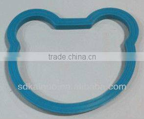 Bear shape silicone rubber egg ring