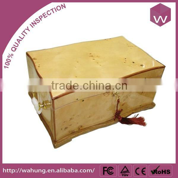 Glass Window antique wood empty cigar boxes manufacturer