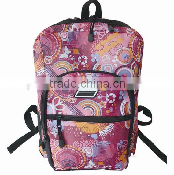 2015 new desgin printing backpacks