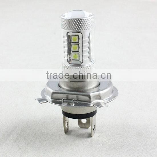 auto car parts h4 led fog light bulb high power drl led driving light 80w h4 fog light