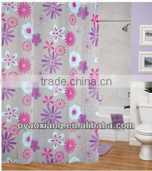 plastic bathroom curtain designs