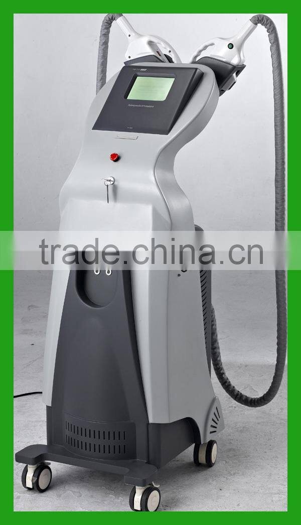 Double handles professional laser hair removal machinewith CE approved