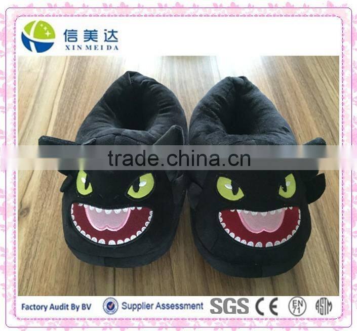 Custom monster stuffed plush room slipper