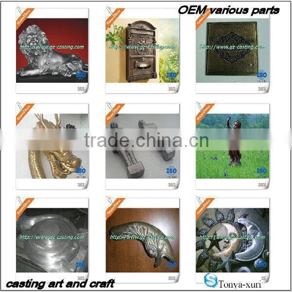 cast iron casting OEM with supplied drawings or sample by China iron casting die casting supplier