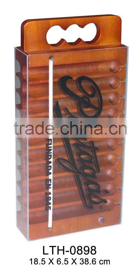 Mini Cigar acrylic and wood packing case cigar packing box