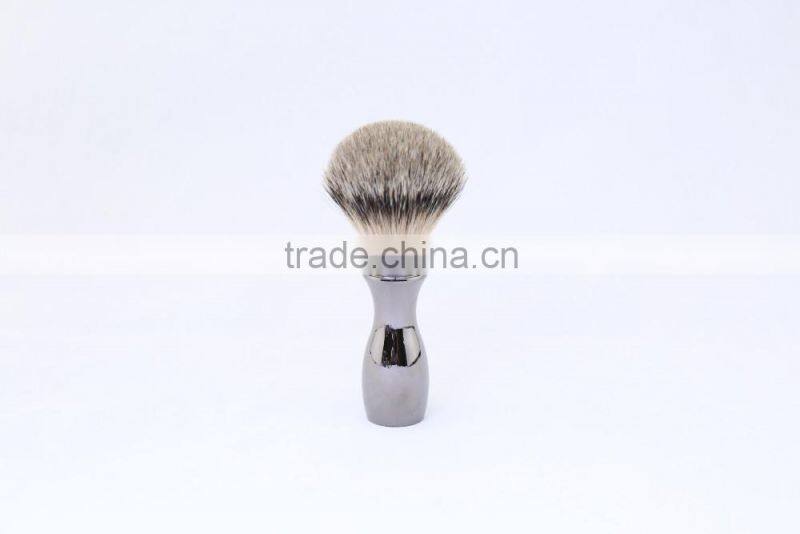 china manufacture men grooming shave brush with badger hair