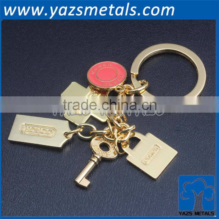 Hot sales advertising custom metal key chaim pendent
