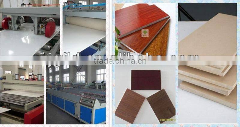 WPC decking plastic extruder machine