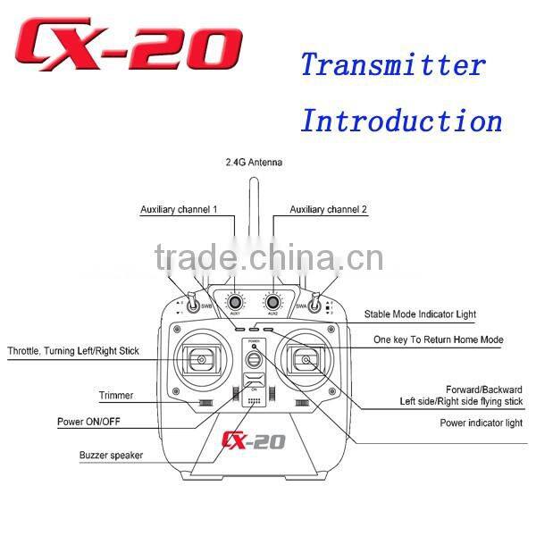 Cheerson CX-20 CX20 Open-source Version Auto-Pathfinder Quadcopter RTF 2.4GHz