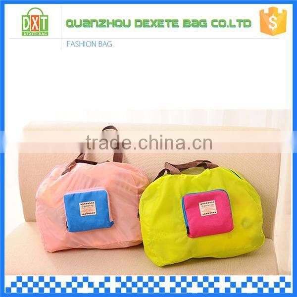 Fashion design waterproof small printing folding utility tote bags
