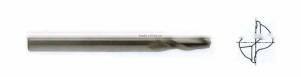 HSSCo8 2 Flute Spiral Taper End Mill -- CNC Cutter