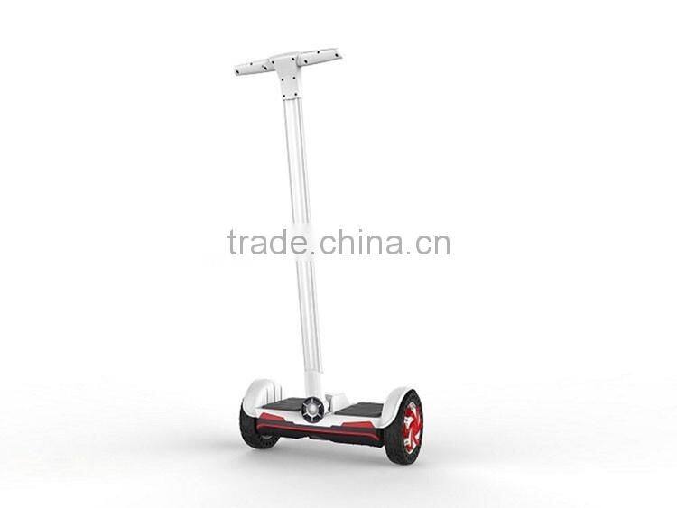 8 inch electric handlebar hoverboard with bluetooth speaker
