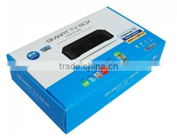 Android DVB-S2 tv box airplay ,PVR, XBMC Preinstalled,1080P Full HD,WIFI Build in,ARM Cortex A9, IPTV BOX