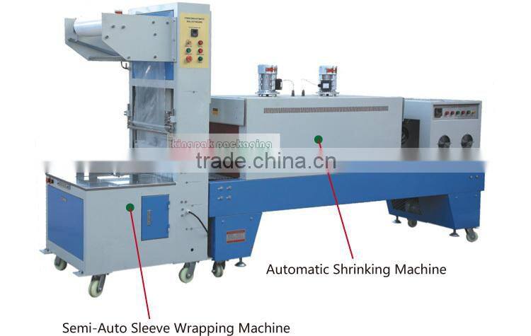 ST6030 Semi-Auto PET Bottle Shrink Wrapping Machine