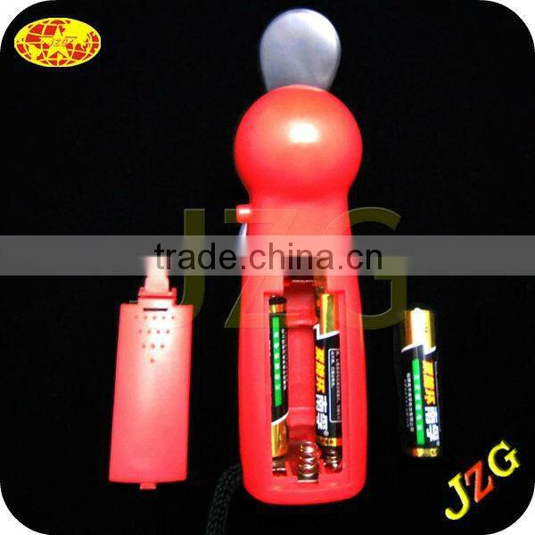 Battery-Operated Message Flashing Led Mini Fan Led Fan