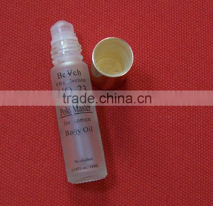 3ml 6ml 9ml Octagon eight square glass roll on bottle