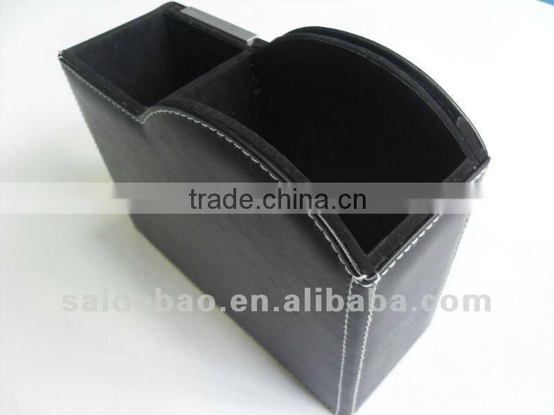 Leather portfolio case for pen