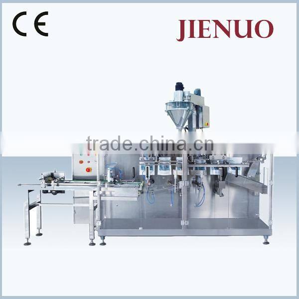 Horizontal milk powder pouch filling sealing machine
