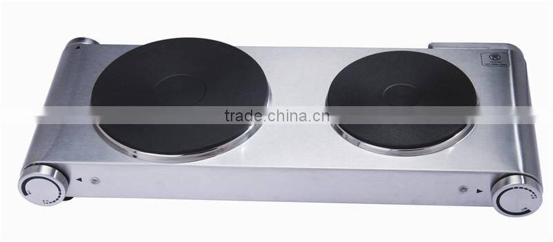 Metal housing cast iron hot plate
