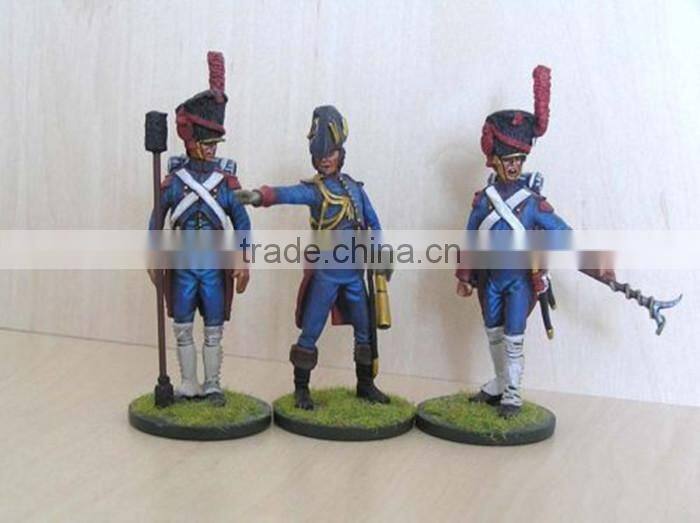 Hand-painted Soldier Figure French ArtIlleryman Miniature
