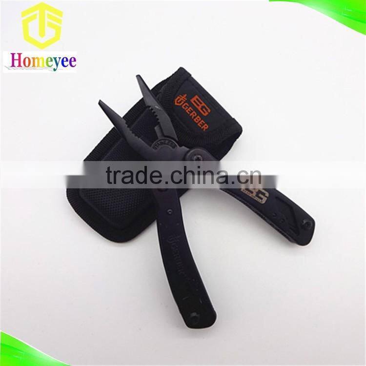 multifunction pocket foldable plier with aluminum handle