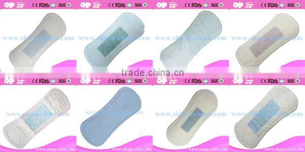 Shuya Anion charcoal panty liner healthy functional Anion chip daily use