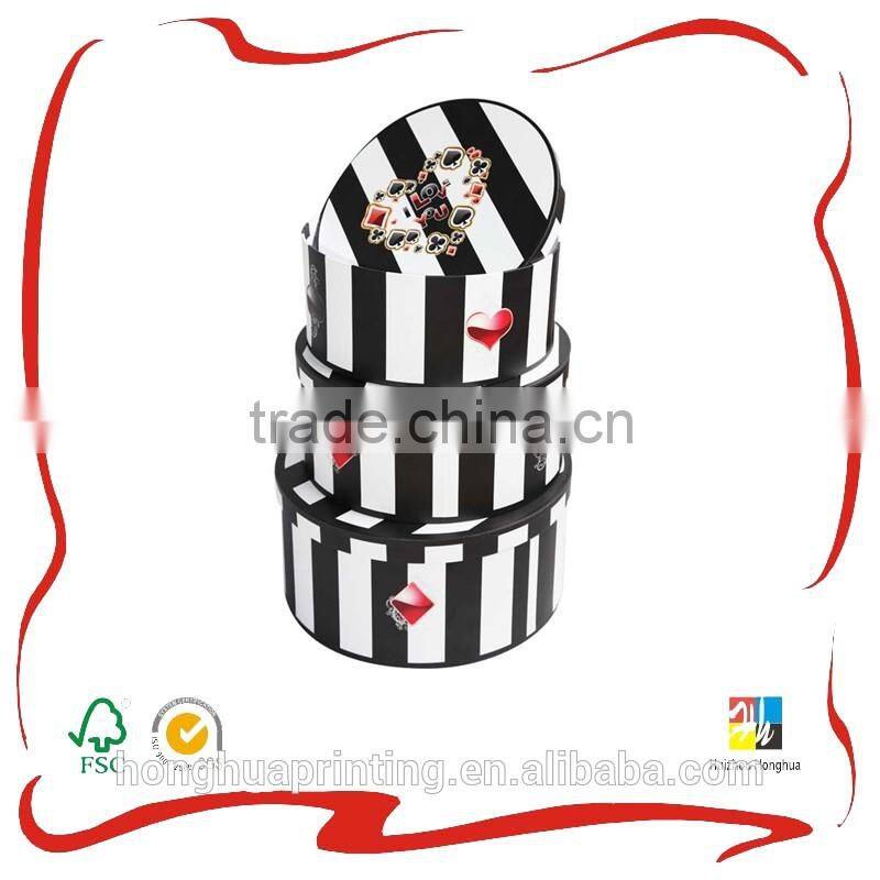 round paper packaging cake box