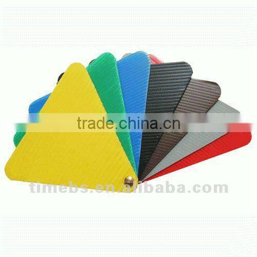 Corrugated plastic road sign