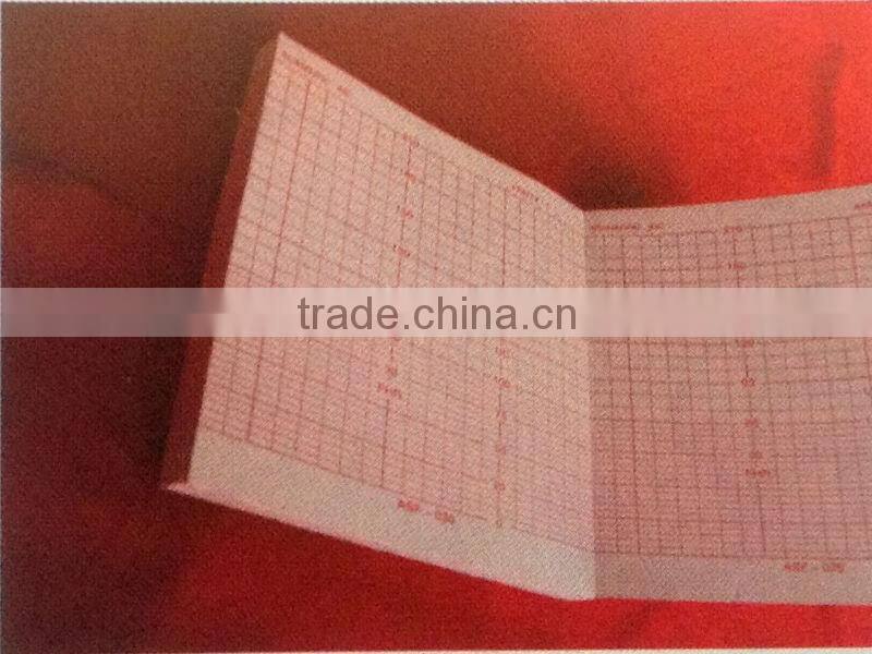 Fetal Monitor Paper / 116mm*100mm-150p Fetal Monitor Recording Paper for Analogic Scientific ASF-020