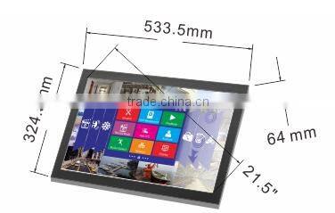 2016 New Item WIN8 Interface 16CH 21.5' All in one Touch Screen 1080P 3in 1 DVR