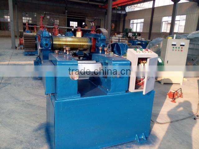 open rubber mixing mill