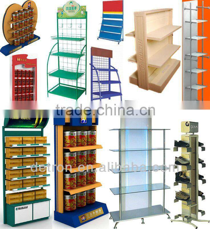 New design acrylic display case with wood base