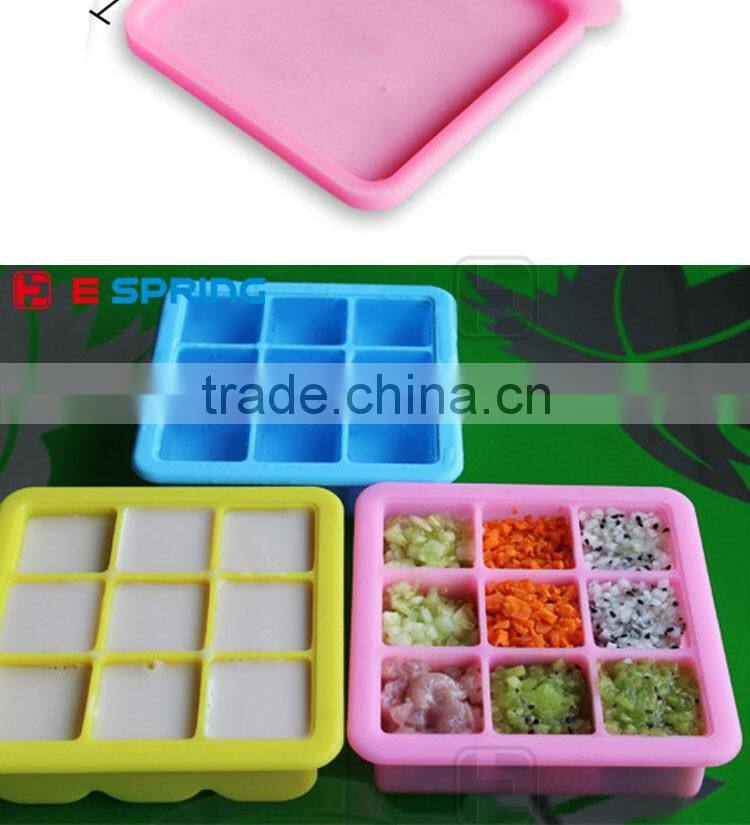 Hot New Arrival Bar Drink Whiskey Sphere Big Square Ice Brick Cube Maker Tray Mold