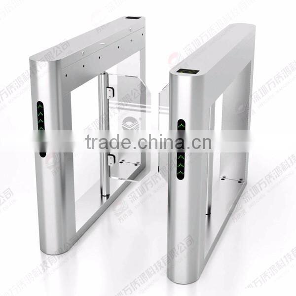 2016 New Arrival Single Swing Gate Opener Glass Arm Turnstile with Rfid Scanner