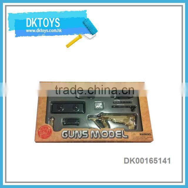 Newly 1:6 Scale Self Assembly Die Cast Toy Gun