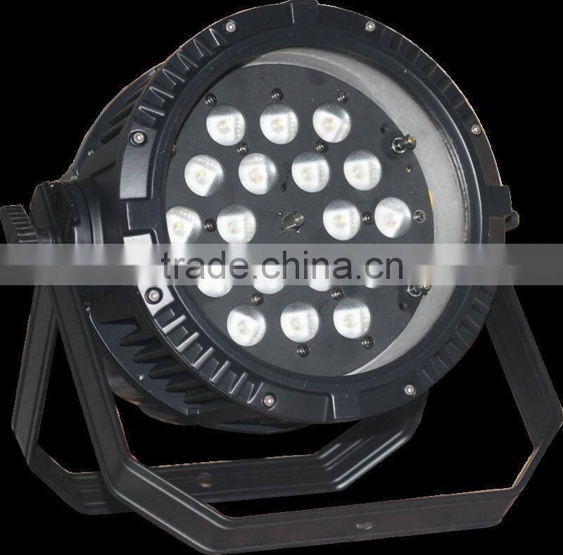 led par light professional 18 x 15W 6 in 1 rgbwap(uv) par light /outdoor light