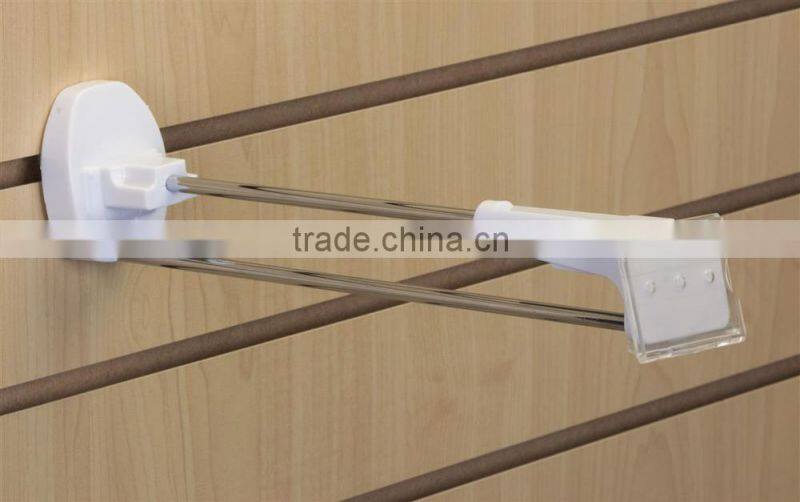 Locking Slatwall Hooks with Keys,ABS anti-theft lock