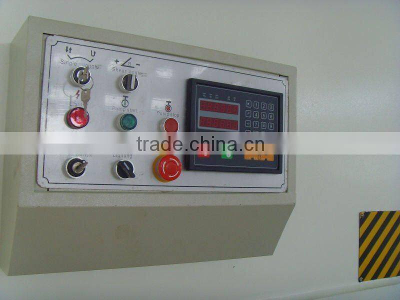 20mm thickness Hydraulic hot sale guillotine shears 6 meters length