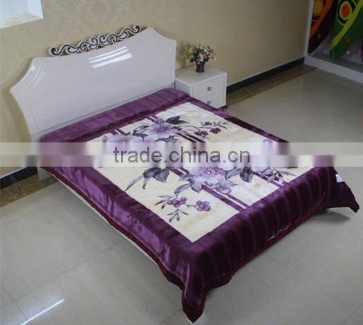 wholesale new design stocklot 100% polyester blanket