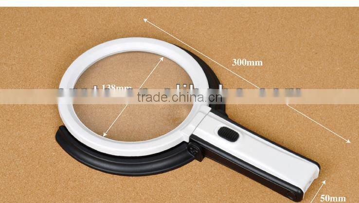 10 LED Desktop Digital magnifier Lamp